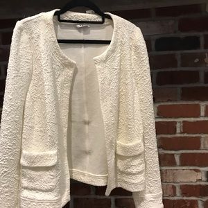 Three dot cream dress jacket